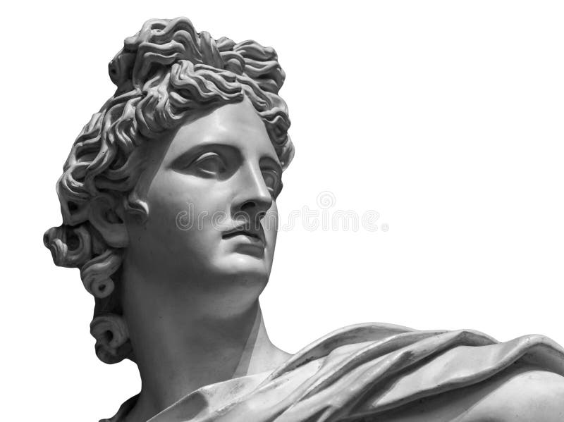 Statue of Apollo in the Ruins of Pompei, Italy Stock Photo - Image of ...