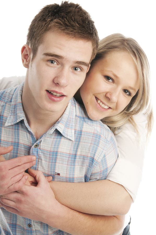 Portrait of a Romantic Young Couple Stock Photo Image of romentic