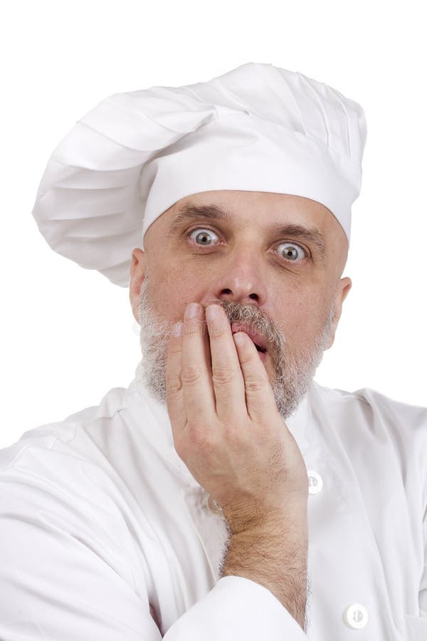 Portrait of a Scared Chef