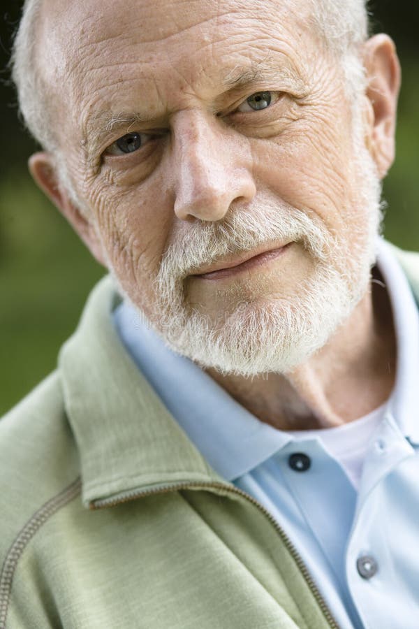 Portrait of Old Man stock image. Image of individuality - 14485161