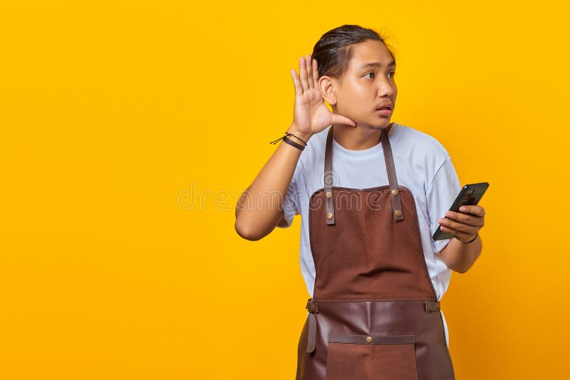 Sad Asian Man Has Bad Online Chat News And Feels Disappointed On The  Smartphone. Stock Photo, Picture and Royalty Free Image. Image 175416709.