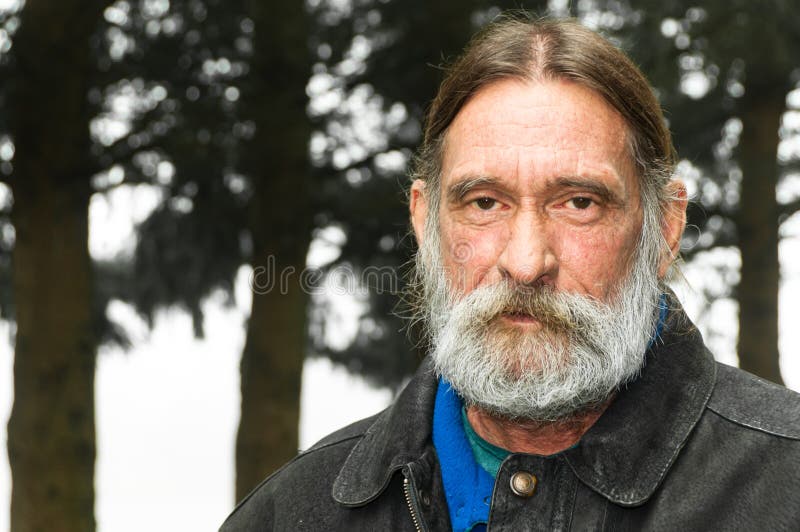 The Runaway And Middle Aged Man Portrait Serious Rugged Middle Aged Man Stock Photo - Image of aged