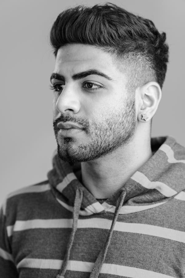 Portrait Shot of Young Handsome Indian Bearded Man Stock Image - Image of gradient, portrait: 165108735 Portrait Shot of Young Handsome Indian Bearded Man Stock Image - Image of gradient, portrait: 165108735