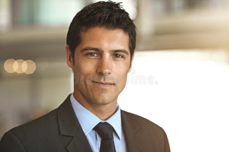 Portrait, Smile and Business Man, Professional Employee or Lawyer in a ...