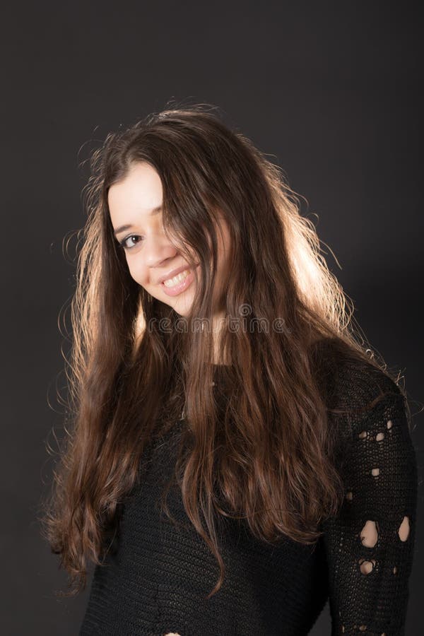 Portrait of a smiling girl