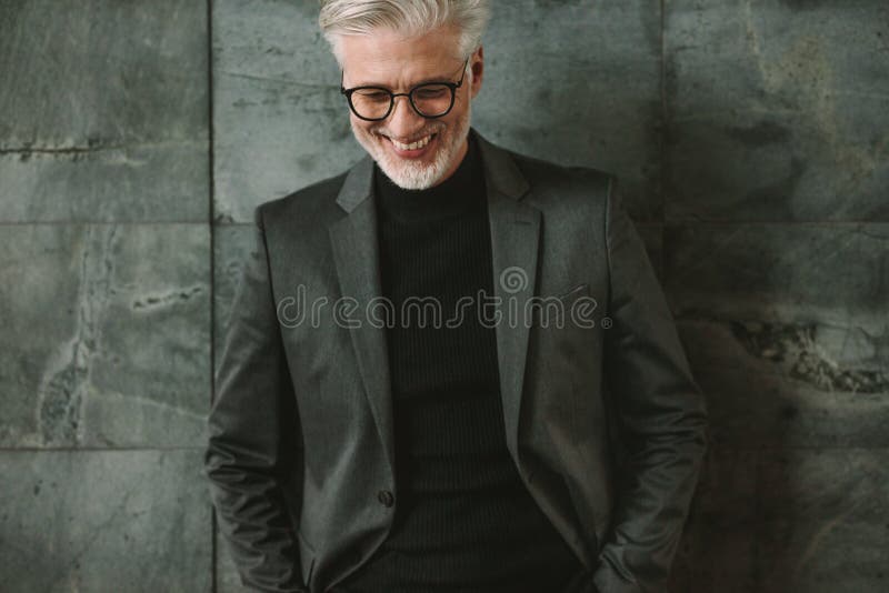 Portrait of smiling senior businessman royalty free stock photo Portrait of smiling senior businessman royalty free stock photo