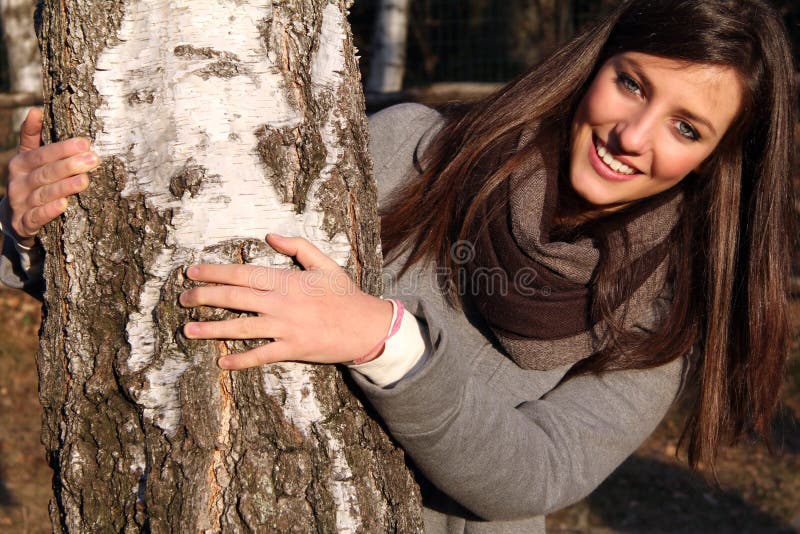 Portrait of a smiling teen