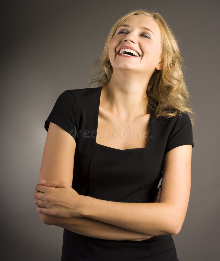 Portrait of smiling young woman