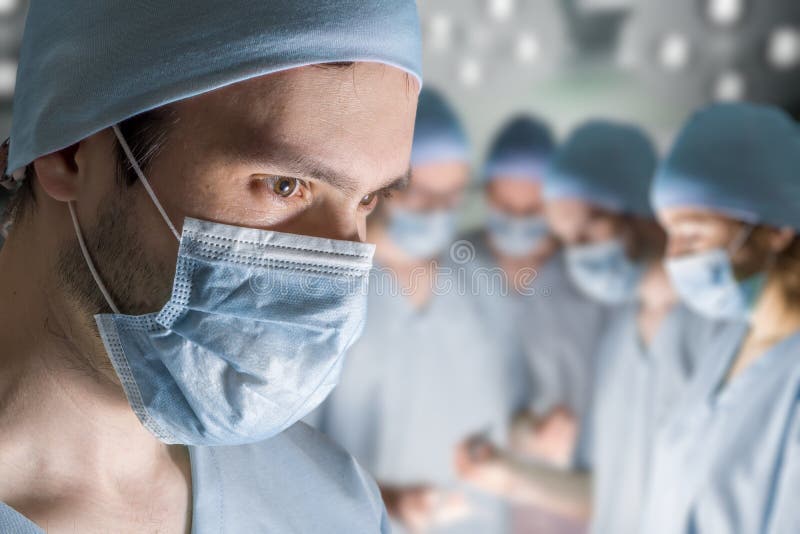 Portrait of Surgeon during Operation Stock Image - Image of cooperation ...