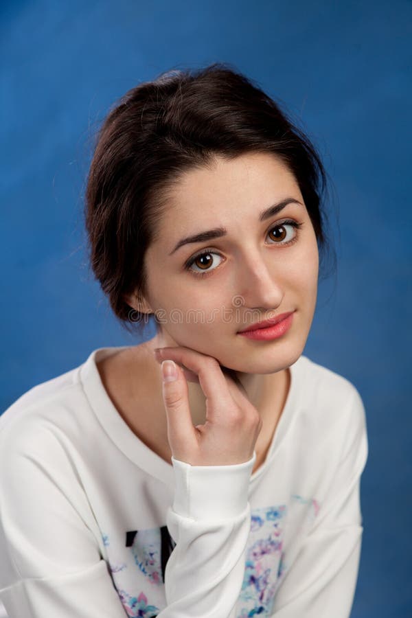 Teenage Girl With Black Hair