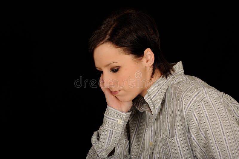 Portrait of teenage girl