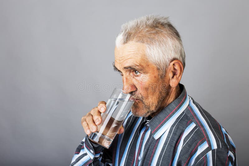 Portrait Of A Thirsty Fat Man Staring At A Glass Of Beer Stock Image Image Of Humorous 