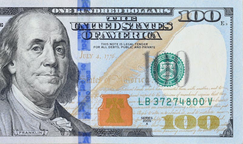 United States 100 Dollar Bill