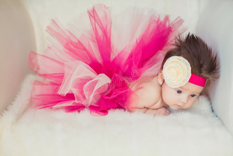 Portrait of very sweet little baby girl stock images Portrait of very sweet little baby girl stock images