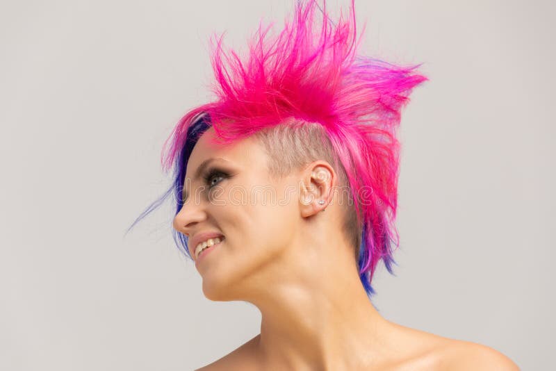 Blue and Pink Short Hair Styles - wide 4