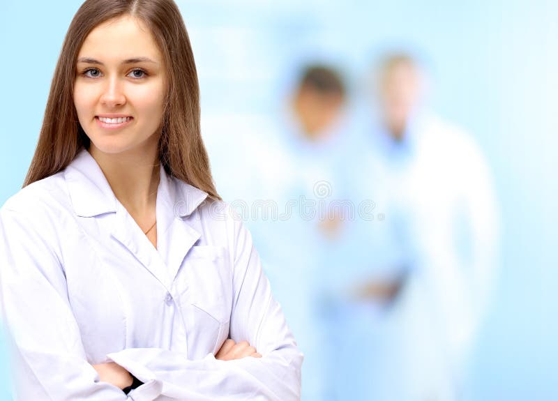 Woman doctor at hospital
