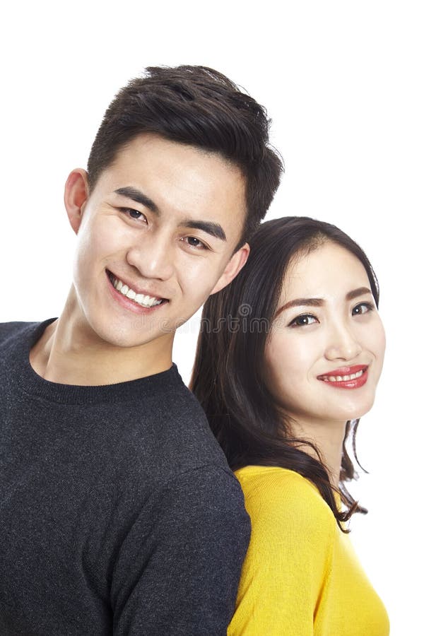 https://thumbs.dreamstime.com/b/portrait-young-asian-couple-studio-standing-back-to-back-looking-camera-smiling-head-shot-isolated-white-background-97004893.jpg