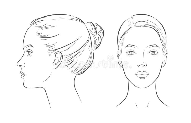 How to Draw a Girl's Face (with Pictures) - wikiHow