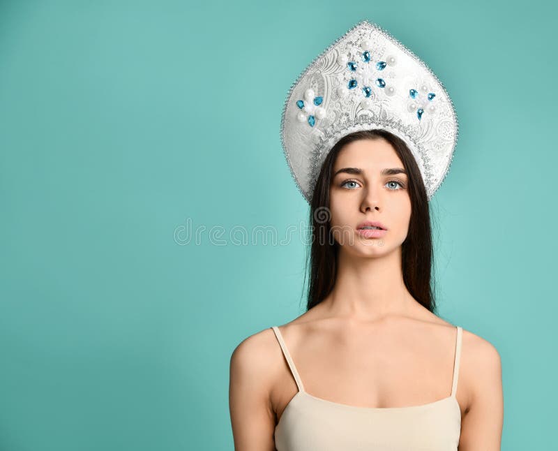 800px x 646px - Portrait of a Young Woman Lying on the Floor on White Background Stock  Image - Image of model, party: 157983283