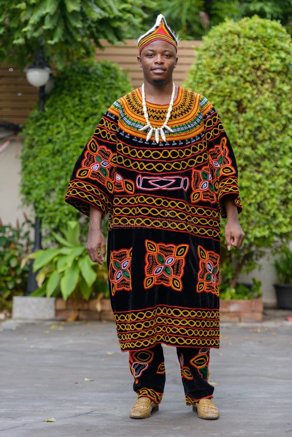 Full Body Shot of Young African Man ...