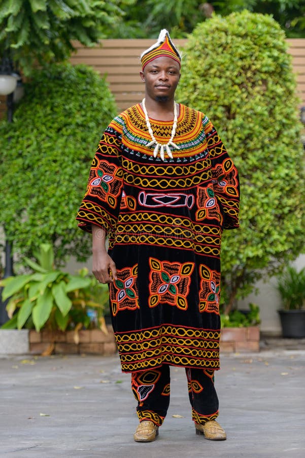 Full Body Shot of Young African Man ...