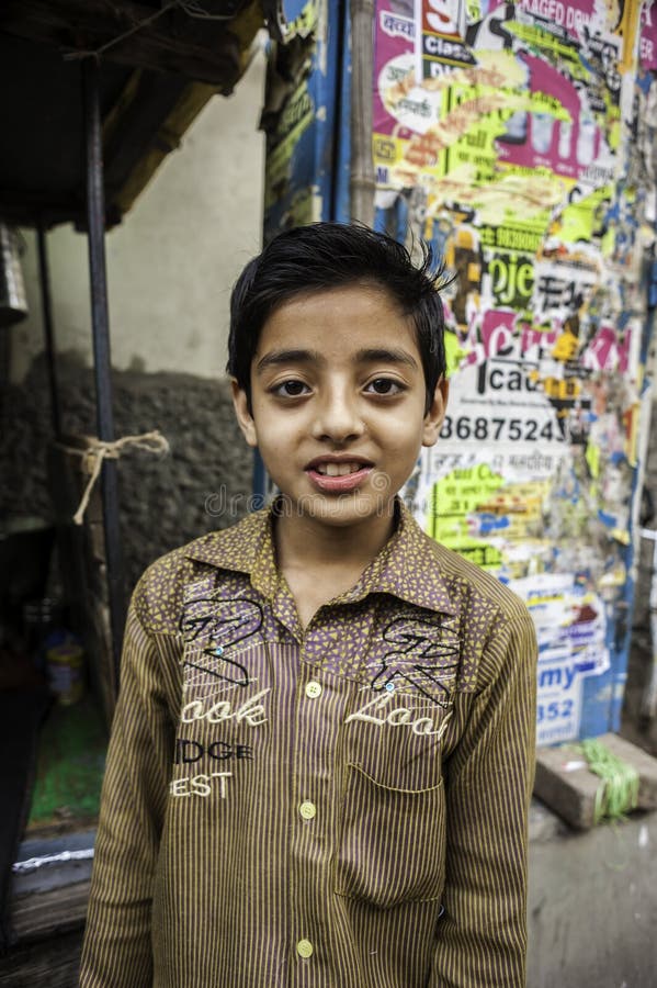 Portrait Of Young Indian Boy Editorial Photography Ima