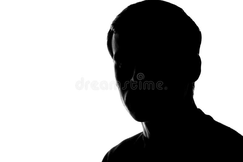 Man Side Profile Silhouette Stock Photos - Download 1,524 Royalty Free