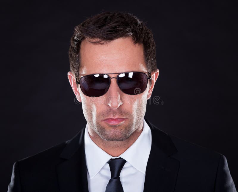Portrait Of Young Man With Sunglasses Stock Image Image of adult