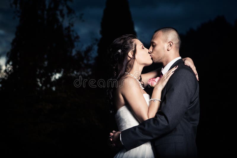 Portrait Of Young Married Couple