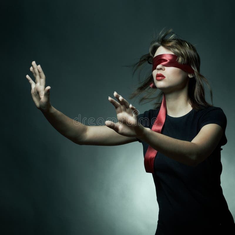 Blindfolded Woman Images – Browse 32,202 Stock Photos, Vectors, and Video