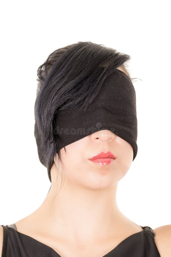 Hispanic female blindfolded Stock Photos - Page 1 : Masterfile