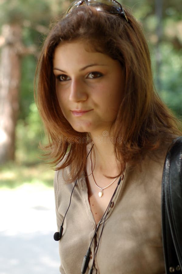 Portrait of young women