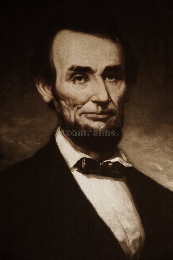 Portret Abraham Lincoln na pokazie przy madame tussauds, Hong kong obraz stock Portret Abraham Lincoln na pokazie przy madame tussauds, Hong kong obraz stock