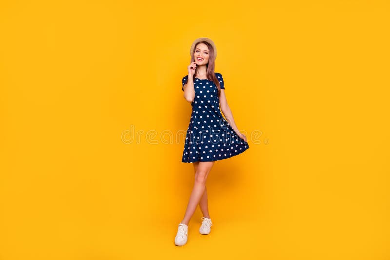 Portret complet lung al unui drăguț drăguț și vesel și drăguț stock photography