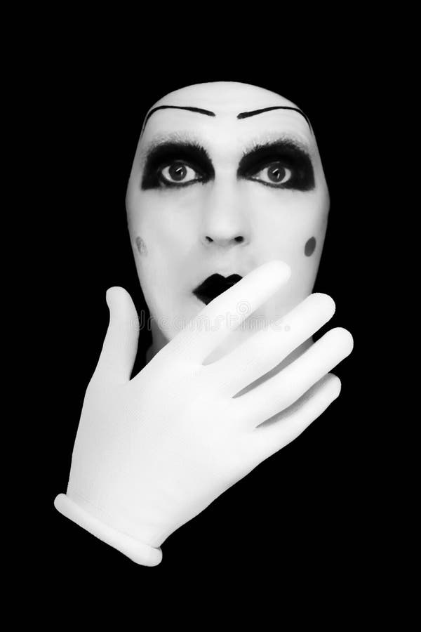 Portret of the mime