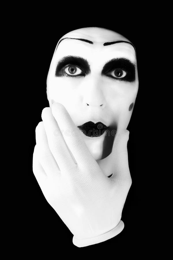 Portret of the mime