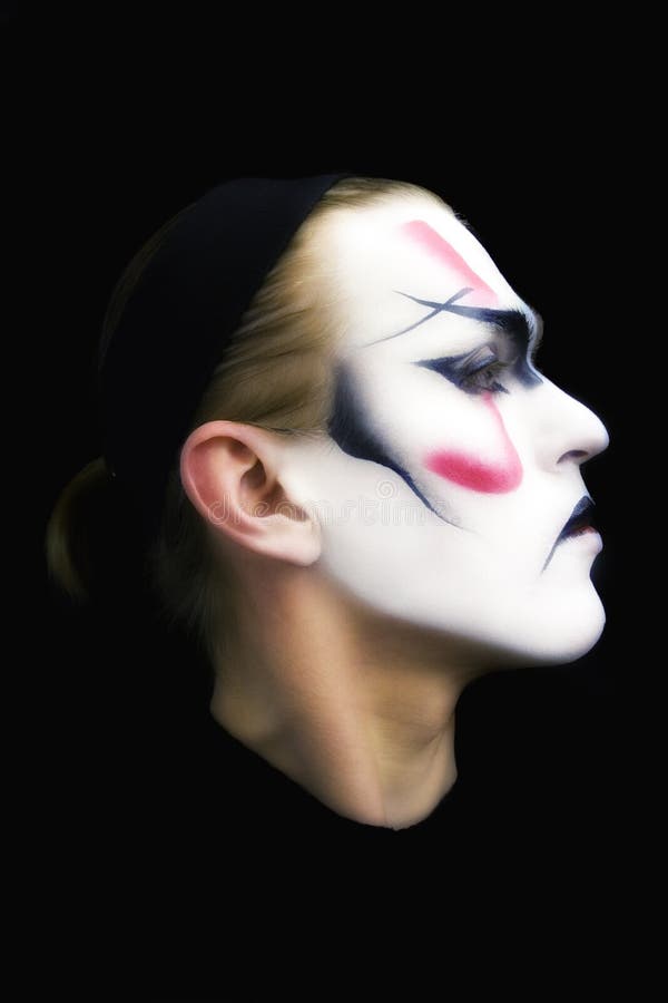 Portret van de acteur Kabuki