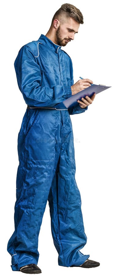 Portret van een arbeider op fabrieksachtergrond stock foto's Portret van een arbeider op fabrieksachtergrond stock foto's