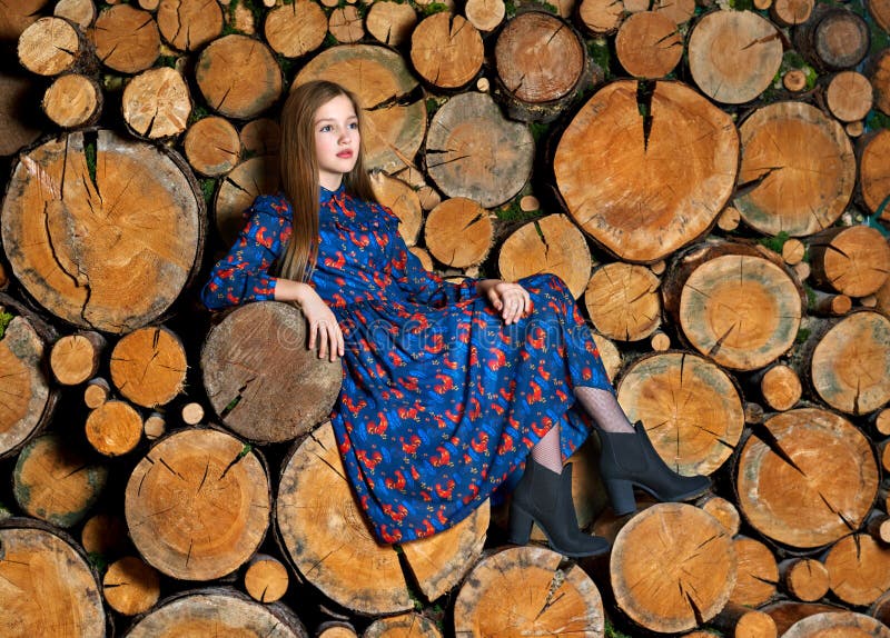 Portret van het mooie kind stock foto's