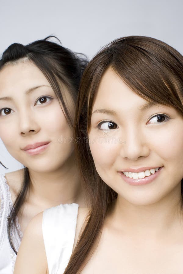 Portret Van Japanse Vrouwen Stock Image of vriend, 10092054