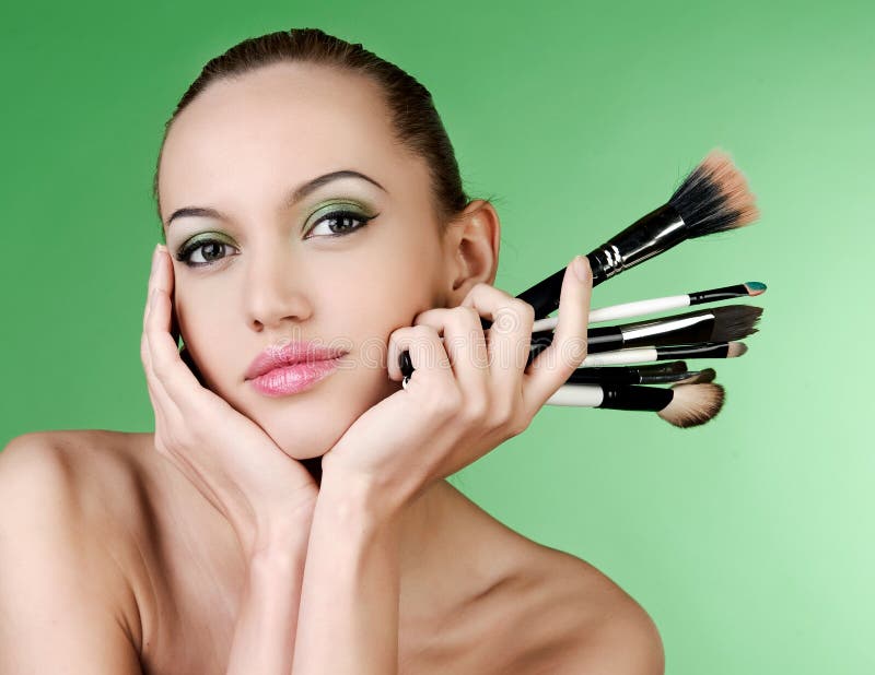 Portret van een vrouw royalty-vrije stock foto's