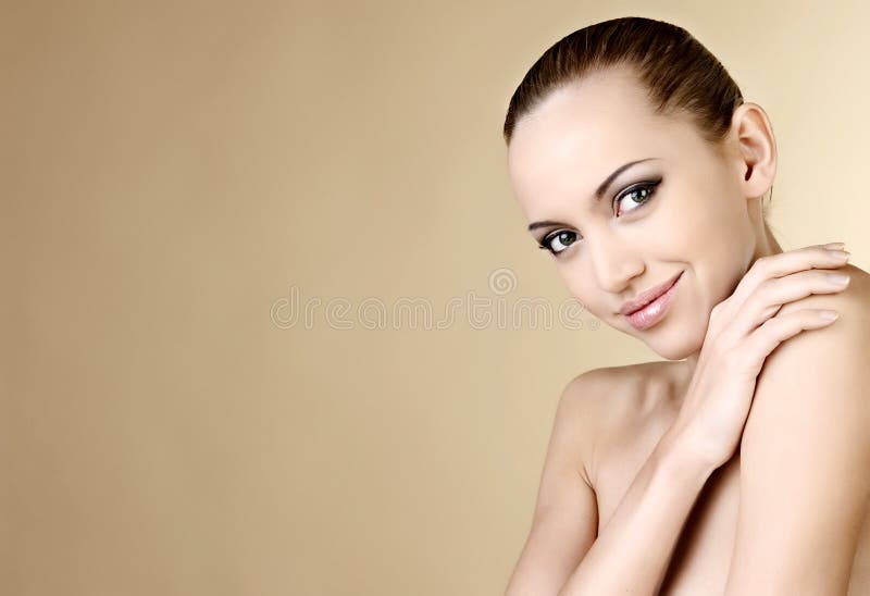 Portret van een vrouw royalty-vrije stock fotografie