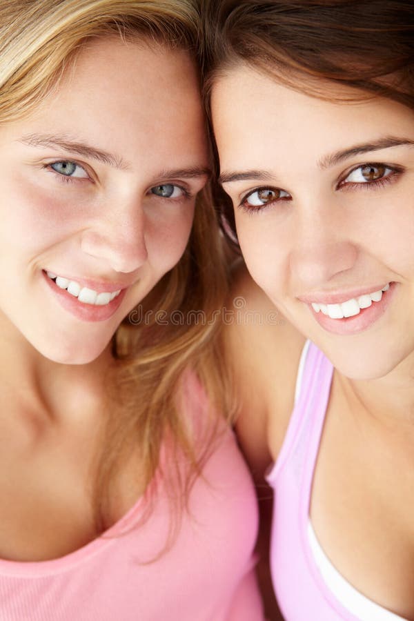Portret van tieners royalty-vrije stock afbeelding Portret van tieners royalty-vrije stock afbeelding
