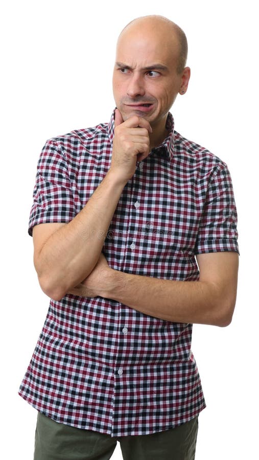 Portret zdegustowany mężczyzna obrazy stock Portret zdegustowany mężczyzna obrazy stock