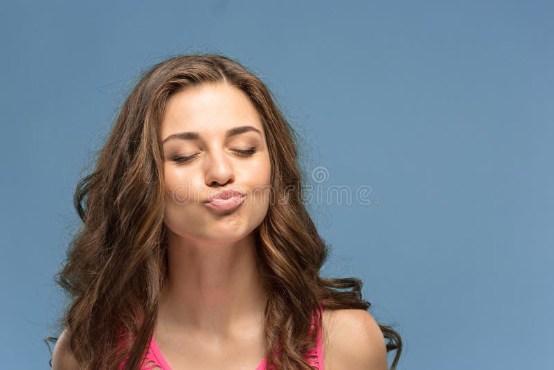 Portret zniechęcona kobieta zdjęcia stock