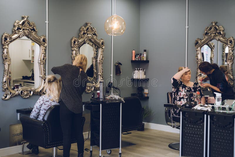 Modern Hair Salon Editorial Stock Photo Image Of Hairdresser