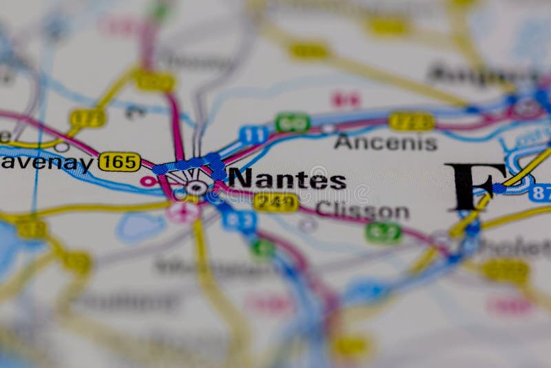 Nantes Map Photos Free Royalty Free Stock Photos From Dreamstime