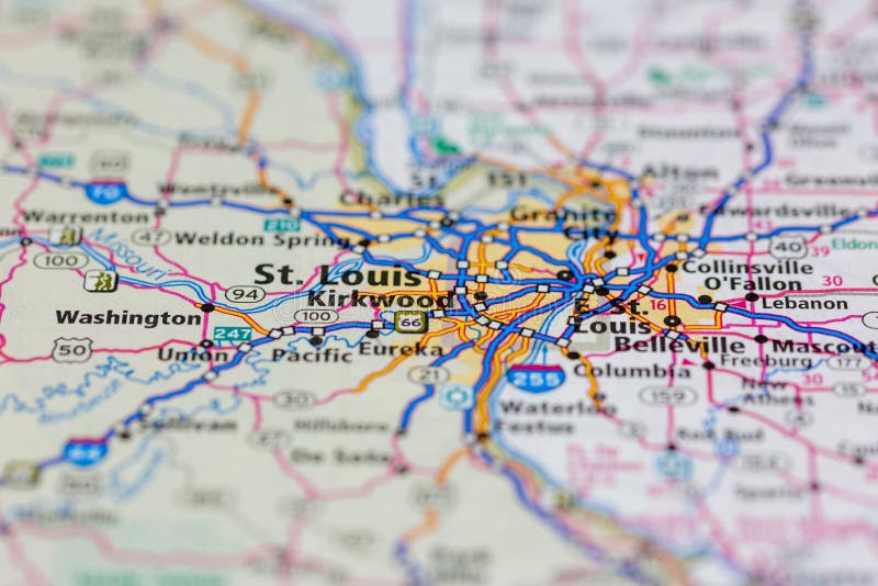 St Louis Area Map St Louis Map Photos - Free & Royalty-Free Stock Photos From Dreamstime