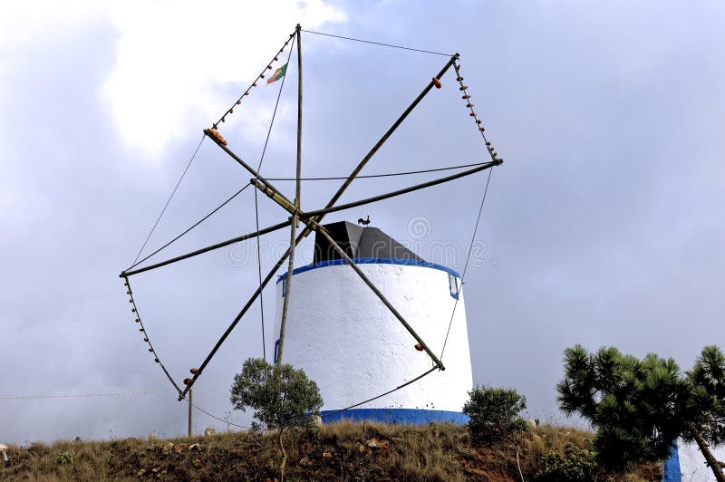 Portugal, Alentejo: Wind mill