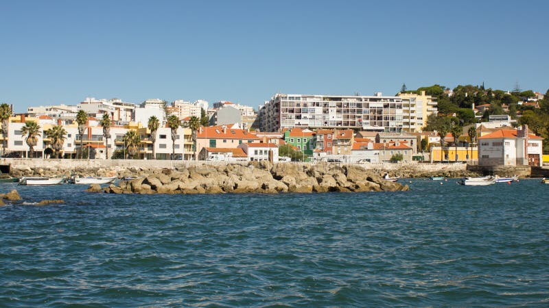 Portugal,coastal road between Lisbon (Lisboa), Estoril and Cascais (Estrada Marginal( viewd from the Tagus (Tejo) River in its road toward the Atlantic , a dozen kms away. This section of the road is between Oeiras e Caxias. Portugal,coastal road between Lisbon (Lisboa), Estoril and Cascais (Estrada Marginal( viewd from the Tagus (Tejo) River in its road toward the Atlantic , a dozen kms away. This section of the road is between Oeiras e Caxias.